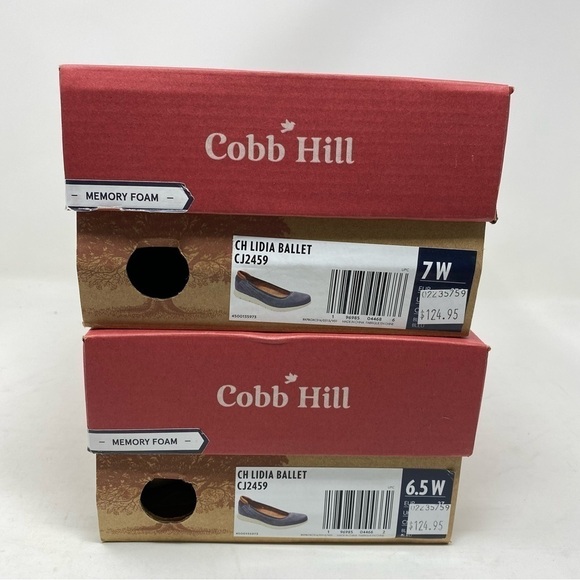Cobb Hill LIDIA BALLET FLATS blue WIDE - Picture 7 of 7
